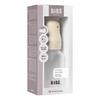 BIBS Baby Bottle Round Silicone 150 ml Slow Flow Ivory - 1 stk.