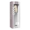 BIBS Babyflaske rund silikon 270 ml Medium Flow Ivory - 1 stk.