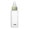 BIBS Babyflaske rund silikon 270 ml Medium Flow Sage - 1 stk.
