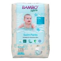 Bambo Nature Svømmebleie S 7-12 kg - 12 stk.