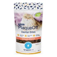 Swedencare PlaqueOff Dental Bites Cat, Salmon - 60 g.
