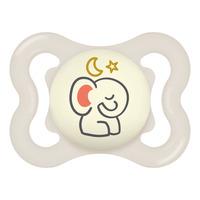 MAM Supreme Night Silikon Smokk 0-6 mnd. - Nøytral