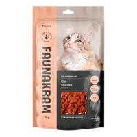 Faunakram godbitr til katt m. laks & tranebær - 100 g.