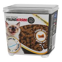 Faunakram dental godbiter til katt - 75 g.
