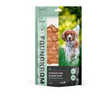 Faunakram XXL Premium tyggeben av råhud m. kylling & torsk - 450 g.