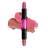 NYX Wonder Stick Dual-Ended Cream Blush Stick - Flere farger - 01 Lys fersken + babyrosa