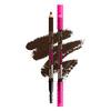 NYX Powder Louder Brow Pencil - Flere farger - 08 Deep Brown