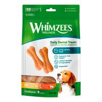 Whimzees Ricebone tyggeben L, 9 stk. (540 g)