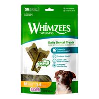 Whimzees Soft Dental tyggestenger, M - 14 stk.
