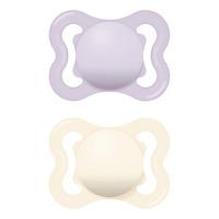MAM Air Silicone Rosa 0-6 mnd. - 2 stk.