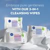Nivea Sensitive Cleansing Wipes - 25 stk.