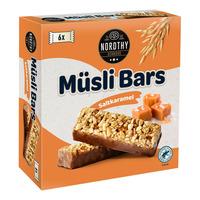 Nordthy Müsli Bars Salt Karamell 6 stk.  - 150 g.