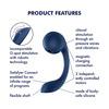 Satisfyer Pro+ Wave 4 Connect App Dark Blue - 1 stk.