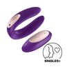 Satisfyer Double Plus Par Vibrator m. Fjernbetjening - 1 stk.