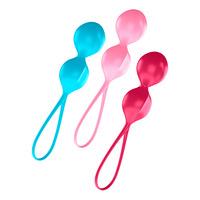 Satisfyer Bekkenbunnskuler Dobbel - 3 stk