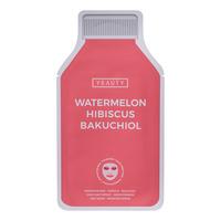 YEAUTY Ansiktsmaske Watermelon/Hibiscus/Bakuchiol - 1 stk.