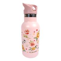 Filibabba Drikkeflaske i rustfritt stål Ocean Blossom - 1 stk