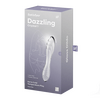 Satisfyer Dazzling Crystal 1 transparent glasdildo