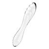 Satisfyer Dazzling Crystal 1 transparent glasdildo