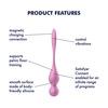 Satisfyer Love Birds 1 Bekkenbunnstrener m. App - Pink