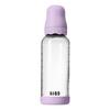 BIBS Glass Boheme Babyflaske Rund lateks 240 ml. Medium Flow Violet Sky - 1 stk.