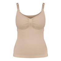 Carriwell Sømløs Ammetop m. Shapewear Beige - Flere størrelser