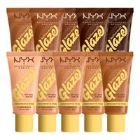 NYX Buttermelt Glaze SPF30 Foundation - Flere farger