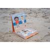 Filibabba Magnetiske utkledningsfigurer En dag på stranden - 1 stk