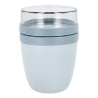 Mepal Lunsjbeger Ellipse New Nordic blue - 500+200 ml.