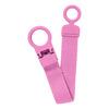 BIBS Pacifier Clip Loop - Bubblegum - 1 stk.