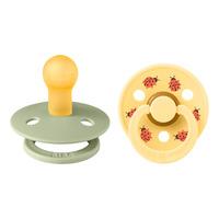 BIBS Studio Colour Ladybug Latex Sage Mix - Flere størrelser - 2 stk.