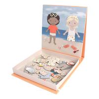 Filibabba Magnetisk Spill Udkledningsfigurer En Dag På Stranden - 1 stk