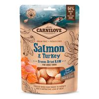Carnilove Freeze-Dried Raw Snacks Salmon & Turkey - 60 g.