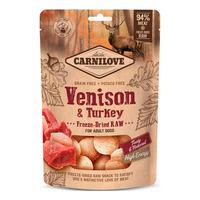 Carnilove Freeze-Dried Raw Snacks Venison & Turkey - 60 g.