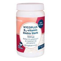Nycoplus B12-vitamin Ekstra sterk 1000 µg tyggetabletter Bringebær - 90 stk.