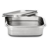 Biogan Matboks Rustfritt stål 0,4 L - 1 stk.