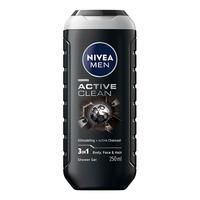 Nivea Men Active Clean Shower Gel - 250 ml.