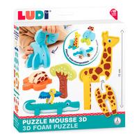 Lüdi 3D Skumpuslespill - 1 stk.