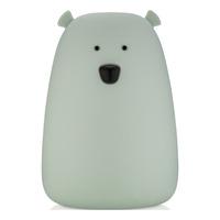 Rabbit & Friends Nattlampen Bjørn Stor Oppladbar Salvie Grønn - 1 stk.