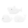 Rabbit & Friends Nattlyssett Mini Ocean med hval, fisk og hai - 3 stk.