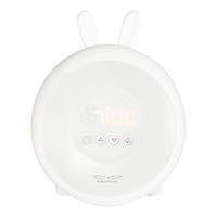 Rabbit & Friends Wakeup Lampe m. Vekkerklokke Hvit - 1 stk.