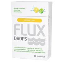 Flux Drops lime og sitron - 30 stk.