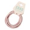 SOHO Ellie Hair Elastic Pink - 10 stk.