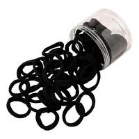 SOHO Julie Hårstrikk Svart - 50 stk.