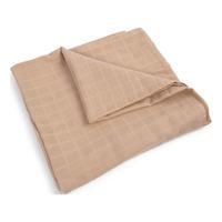 Filibabba Stor tøybleie/vikle 120x120 cm GOTS - Warm Grey - 1 stk.