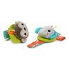Bright Starts Bite Rattle Armbånd med ape og elefant - 2 stk.