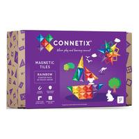 Connetix Starter Pack - magnetsett 60 deler - rainbow - 1 stk.