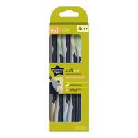 Tommee Tippee Softee skjeer 4+ mdr. – 5 stk.
