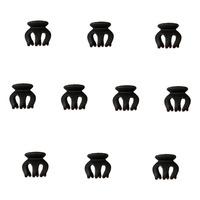 SOHO Etta Hårklemmer Svart - 10 stk.