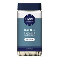 Livol Kalk + D-vitamin & magnesium 50+ år - 270 tabl.